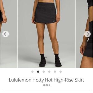 Lululemon Hotty Hot High Rise Skirt